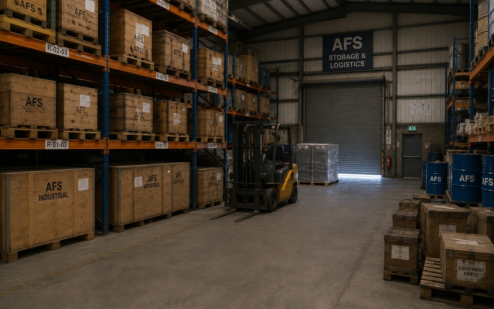 Industrial storage inspection